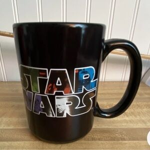 zak! Black Multicolor Star Wars May The Force Be With You Original Trilogy Mug